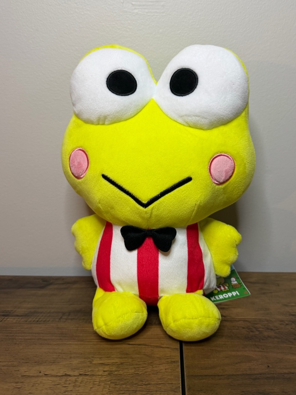 Sanrio Keroppi plush toy- 10in